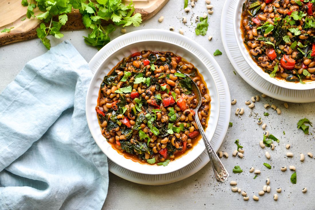 Instant Pot BlackEyed Peas and Collards Nourishing Meals®